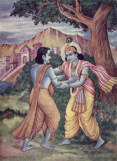 Arjuna And Krishna