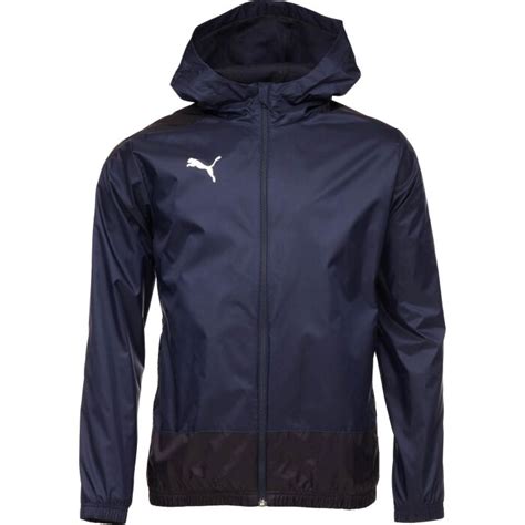 Puma TEAMGOAL 23 TRAINING RAIN JACKET Men S Sports Jacket Dark Blue