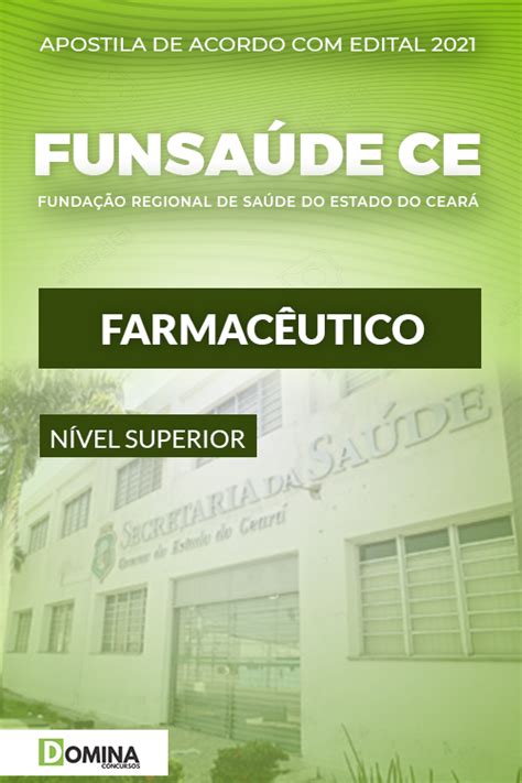 Apostila Concurso P Blico Funsa De Ce Farmac Utico