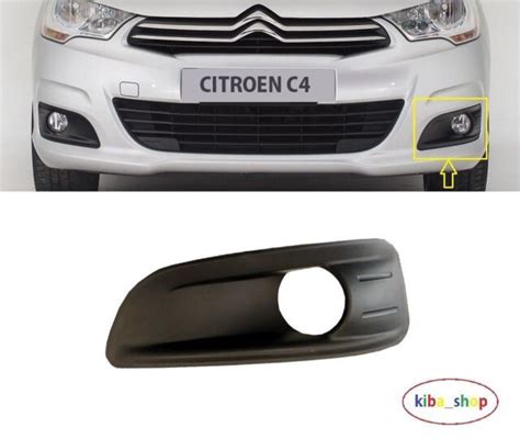 Front Bumper Grille Fog Light Trim Left For CITROEN C4 2010 2018 For