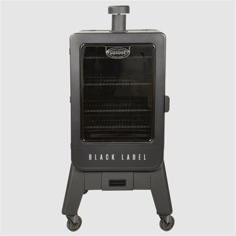 Fumoir Vertical série 4 Black Label Louisiana Grills Coval