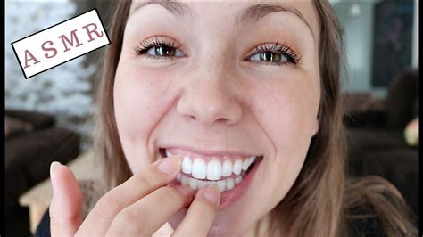 Asmr Teeth Tapping Up Close All The Tingles Youtube