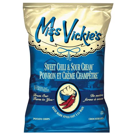 Miss Vickie S Potato Chips Sweet Chili Sour Cream G Ct