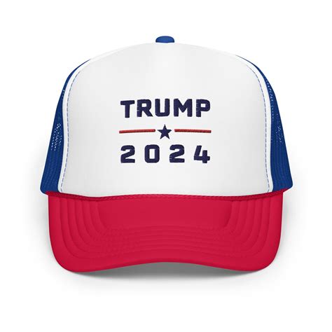 Trump 2024 Foam trucker hat | PatriotsCo