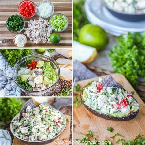 Cilantro Lime Chicken Salad Whole30 Compliant • The Pinning Mama