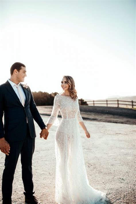 Naked Wedding Dresses For Daring Brides Weddingomania