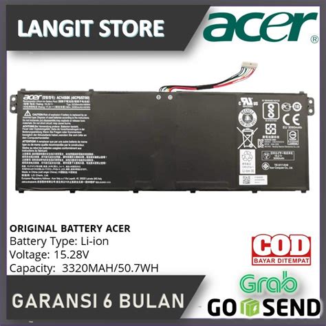 Jual BATERAI ACER AC14B8K AC14B8J AC14B7K AP18C4K AP18C8K AP16M5J