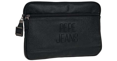 Pepe Jeans Neseser Torbica Za Tablet Embroidery Black Slika