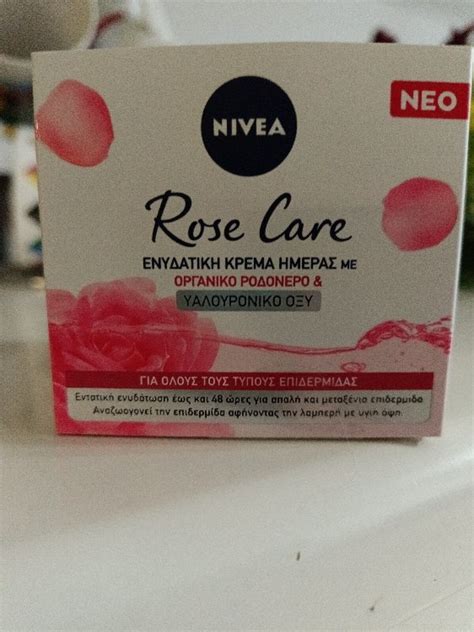 Nivea Rosenblüte 24h Tagespflege Gel Creme mit Rosenwasser Hyaluron