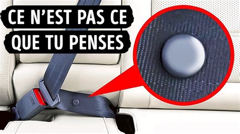 Le Bouton Secret Sur Les Ceintures De S Curit Et Autres Objets