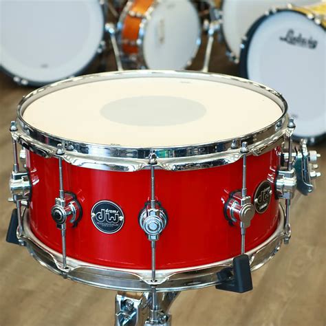 Like New Dw Performance Series 6 5x14 Snare Drum Cherry Reverb