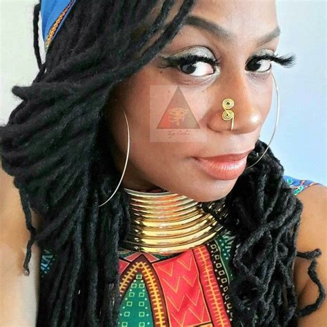 African Nose Cuff Afrocentric Nose Cuff African Inspired Nose - Etsy in ...