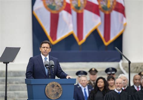 DeSantis’ inaugural speech, rooted in Fla., is aimed at GOP voters ...