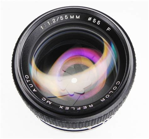 Porst 55mm F1 2 Color Reflex MC Auto Pentax K Mount 91600396 EBay