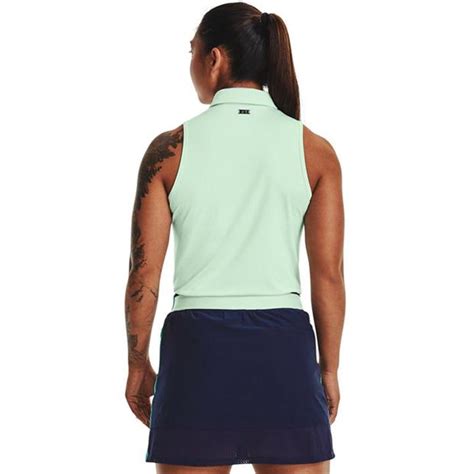 Under Armour Zinger Sleeveless Golf Polo Shirt Womens Sleeveless