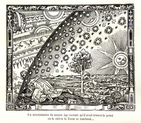 The Flammarion Engraving from the book "L'atmosphère: météorologie ...