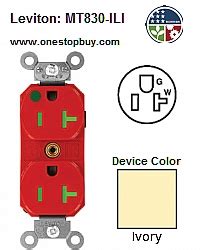 Leviton Mt Ili R P W Lev Lok Duplex Receptacle Tamper Resistant