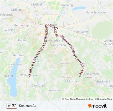 S7 Route Schedules Stops And Maps Kreuzstraße Updated