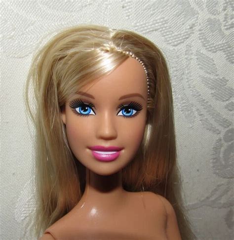 MATTEL BARBIE DOLL Nude Blonde Hair Blue Eyes 11 Inches Fashion Doll 5 89 PicClick UK
