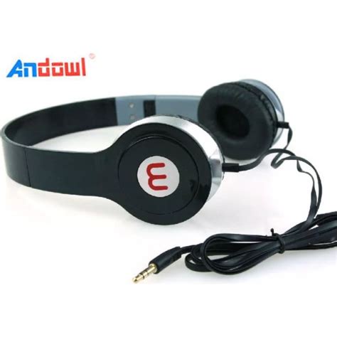 Headphones Andowl Q D25 Ενσύρματα On Ear Μαύρα Andowl SHOPFLIX gr