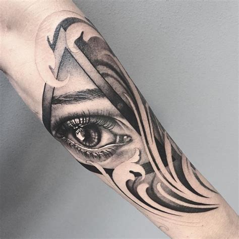 Forearm Tattoos Black And Grey