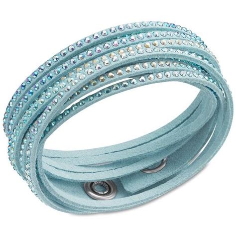 Swarovski Crystal Wrap Bracelet Liked On Polyvore Featuring