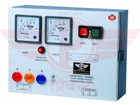 Three Phase Motor Starter Control Panel At ₹ 2980 Three Phase Control