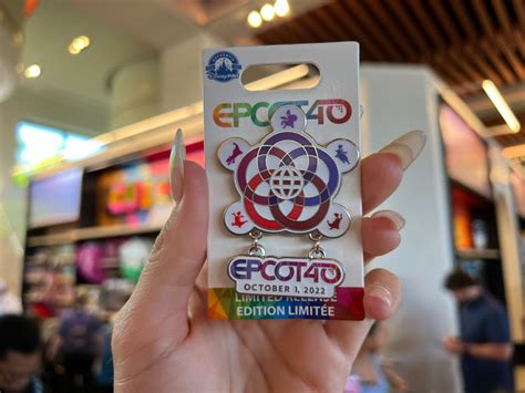 Full List With Prices Of Epcot 40th Anniversary Pins Disney By Mark