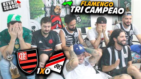 React Flamengo X Athl Tico Pr Melhores Momentos Flamengo Campe O