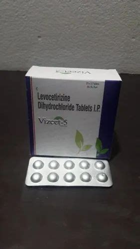 Cb Laboratories Levocetirizine Dihydrochloride Tablet Ip Packaging