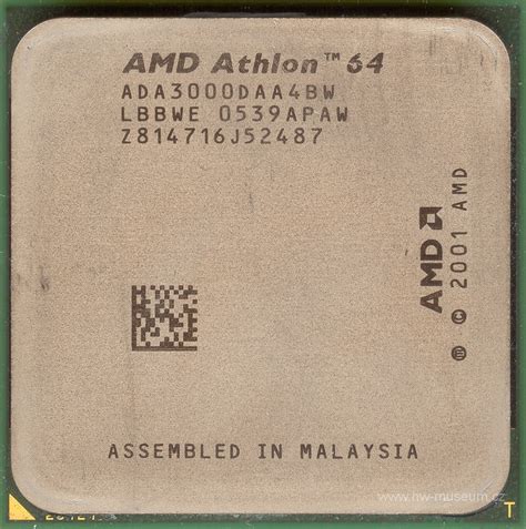 Amd Athlon 64 3000 Venice Hardware Museum