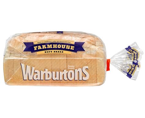 Warburtons Soft Farmhouse Medium Sliced White Bread 800g Eckos Online