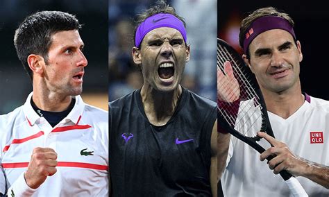 Djokovic Nadal And Federer Made Me A Better Player They Inspire Me