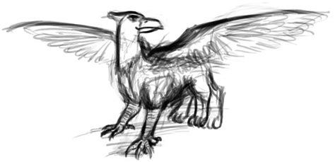 griffin sketch in 20 minutes by Rethiamat on DeviantArt