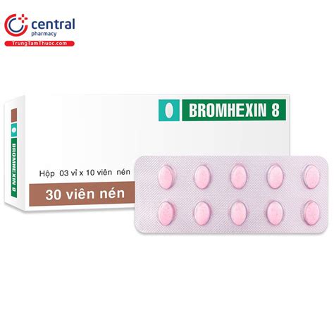 Ch Nh H Ng Thu C Bromhexin Mg Tv Pharm Gi P Long M Hi U Qu