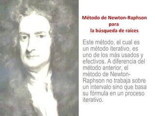 Newton Raphson Ppt Descarga Gratuita