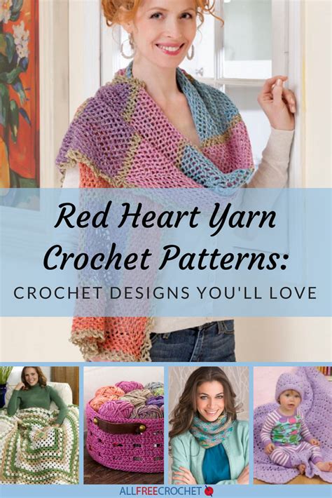 19 Red Heart Crochet Patterns To Love Red Heart Crochet Patterns