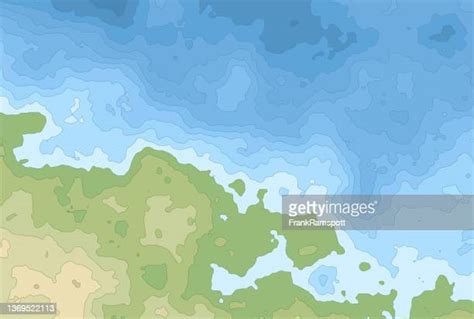 Topographic Island Map Photos and Premium High Res Pictures - Getty Images