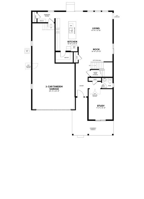 Artisan 3 Home Plan By Brookfield Residential In Firestone CO