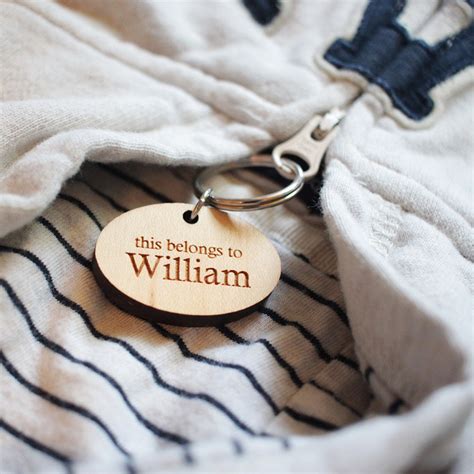 Personalized Childrens Wooden Zipper Pull Smiling Tree