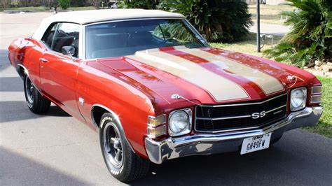 1971 Chevrolet Chevelle Convertible at Houston 2015 as F161 - Mecum ...