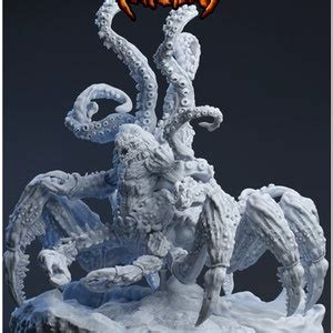 Kraken Miniature Fantasy Miniature Dnd Miniatures DND Tabletop Game RPG ...