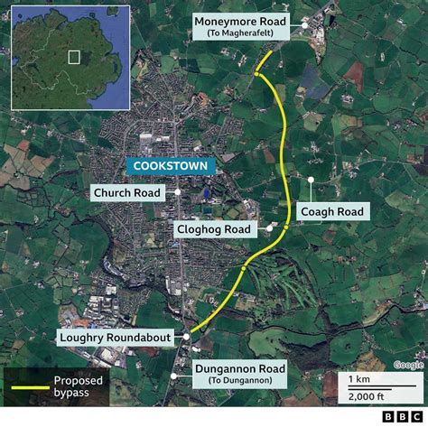 Cookstown congestion: Public to have say on A29 plans - BBC News