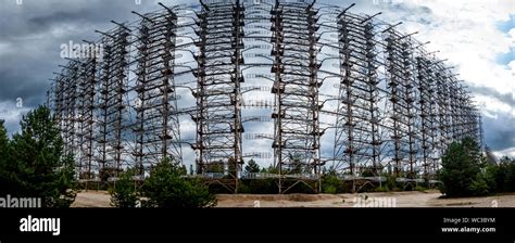 L ancien système de radar militaire Duga dans la zone d exclusion de