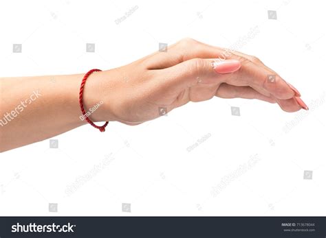 Woman Hand Palm Isolated On White Stock Photo 713678044 Shutterstock