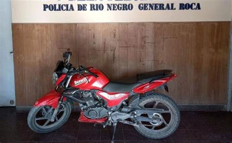 Recuperaron Una Motocicleta Con Pedido De Secuestro En Roca La Super