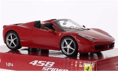 Miniature Ferrari Mattel Spider Rouge Voiture Miniature