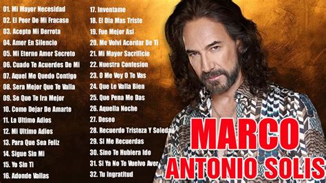 Gracias Por Estar Aqui Album 1 Marco Antonio Solis Youtube