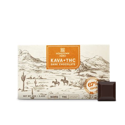 Kava Thc Dark Chocolate Bar