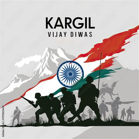 kargil vijay kargil vijay diwas social media poster kargil vijay